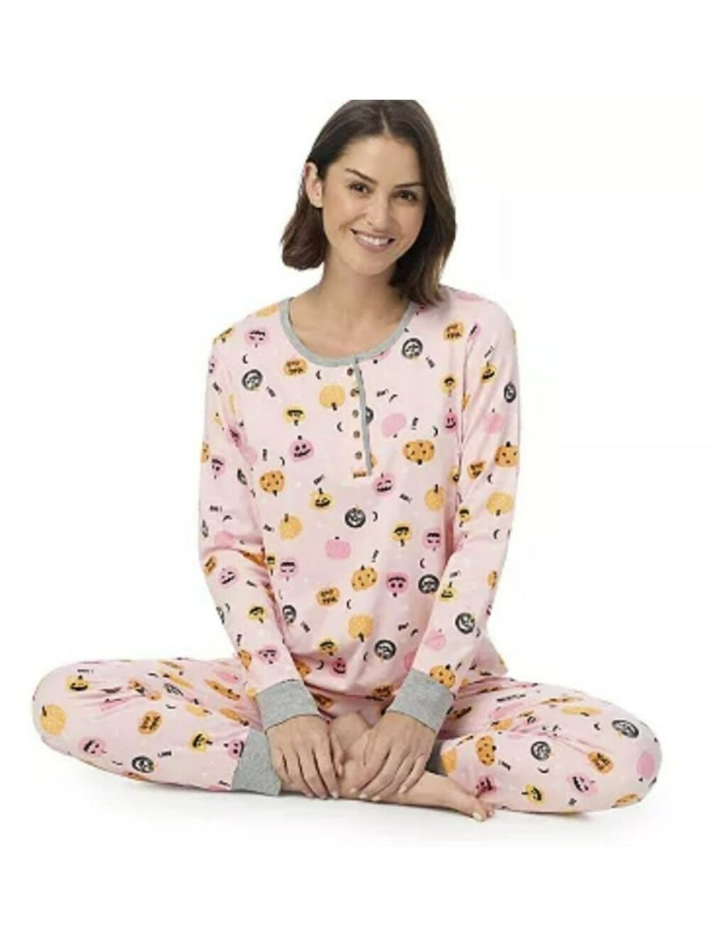 Cuddl Duds Halloween Pajama Set Size Medium New